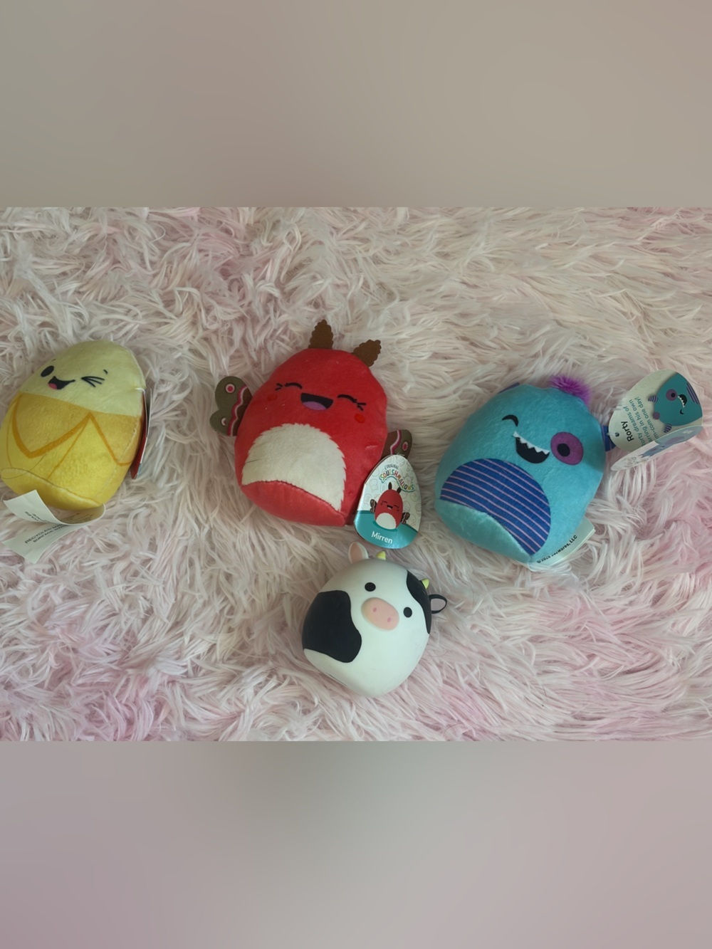 Squishmallow McDonalds toys brand new